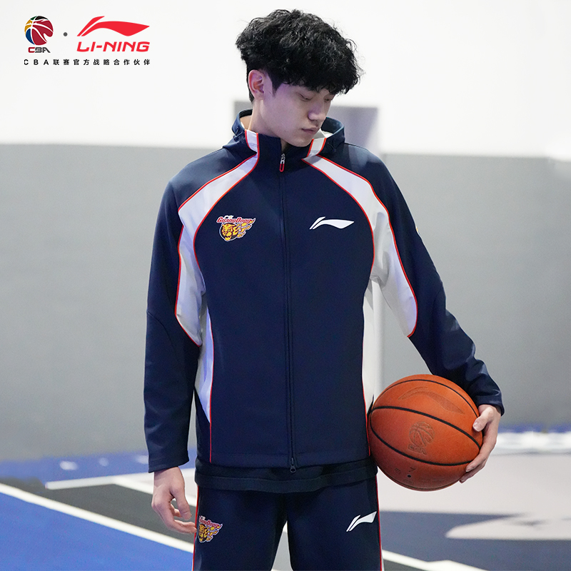 李宁CBA25-26赛季球员版运动外套