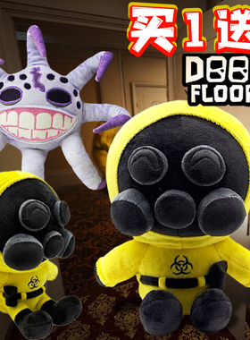 Escape the Backroom逃离后室面具人玩偶惊魂触手密室逃生玩具