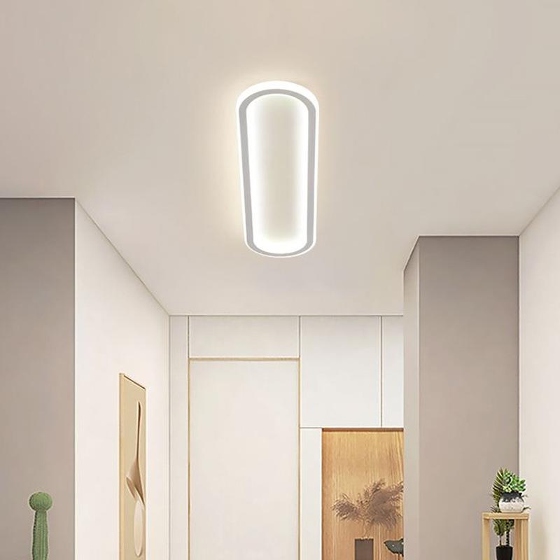 超薄走廊过道灯吸顶灯现代简约LED长条卧室阳台灯入户玄关灯具