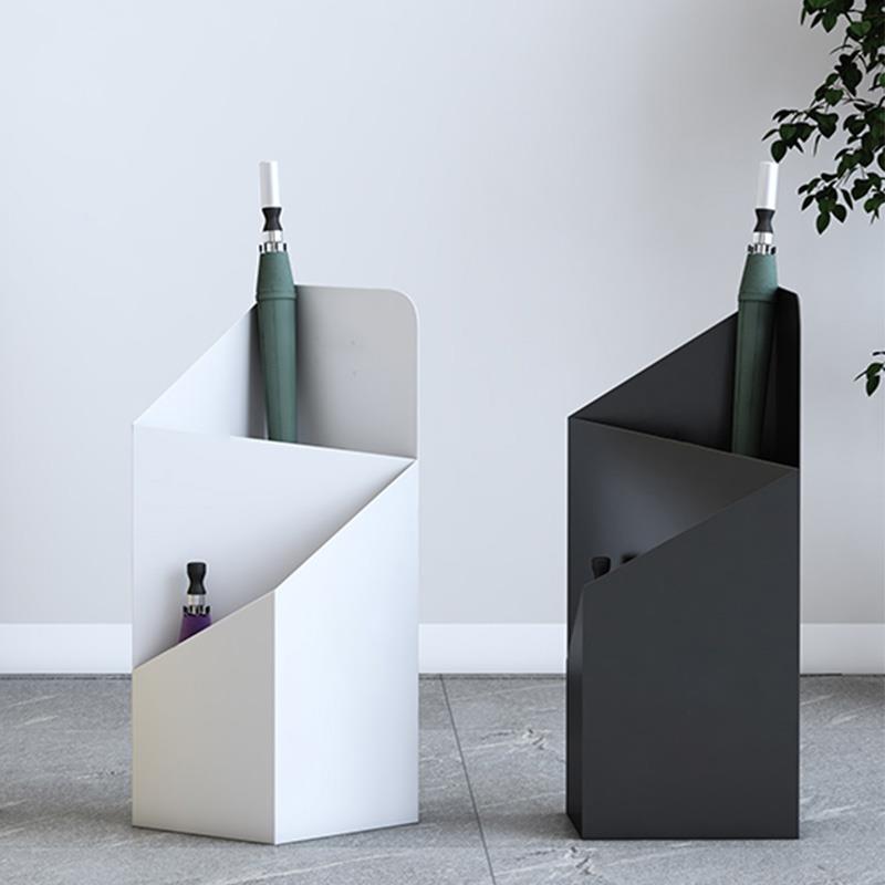 雨伞架简约商用家用创意门口收纳雨伞桶个性铁艺金属放伞置物架