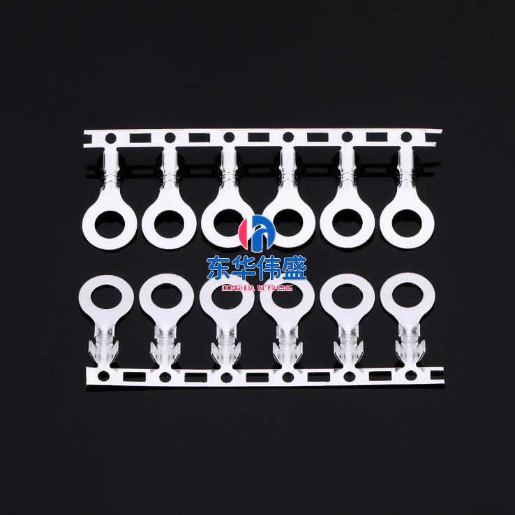 OT横向连带2.5/3.2/4.2mm接地接线端子O型接线片横向接线端子