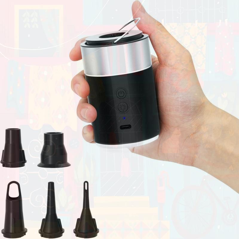 ll户外便携压缩袋抽气泵抽真空机小型电动露营气垫充电充气泵气垫