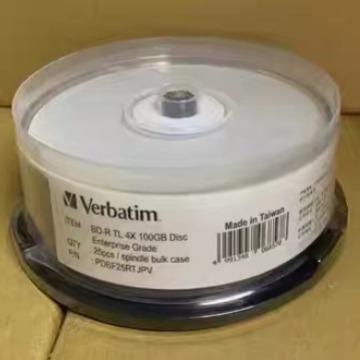 Verbatim威宝100GB档案级盘BD-RTL4X可打印蓝光刻录碟档案空白图片