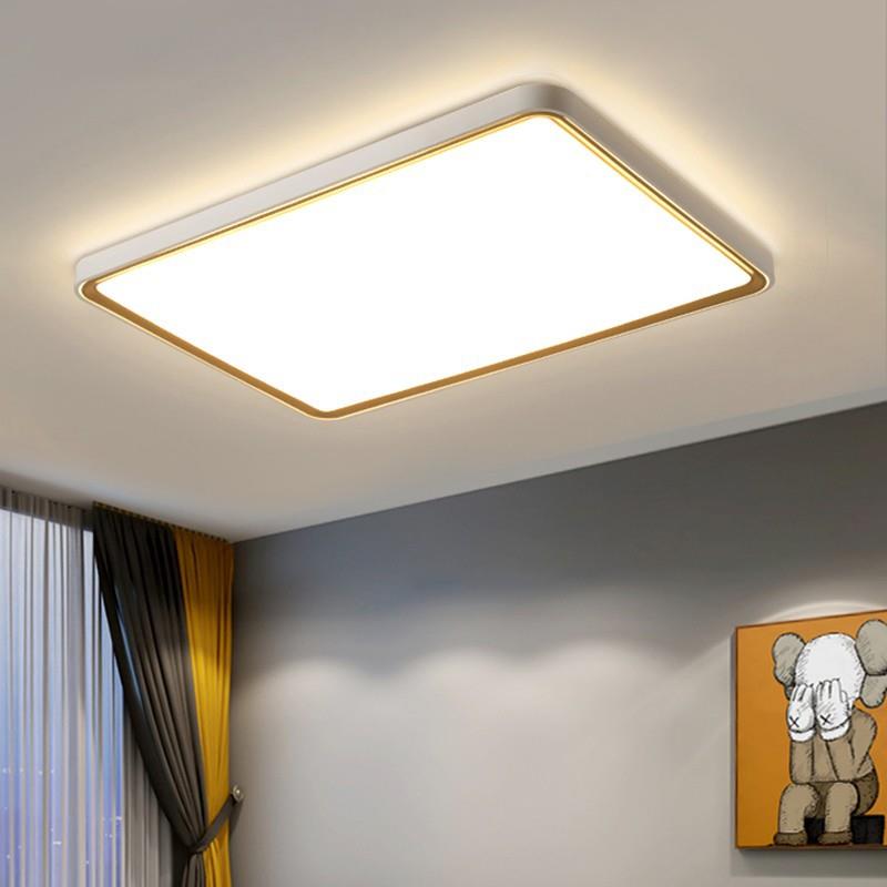 卧室灯吸顶灯简约现代主卧灯北欧轻奢客厅灯极简LED灯房间灯具