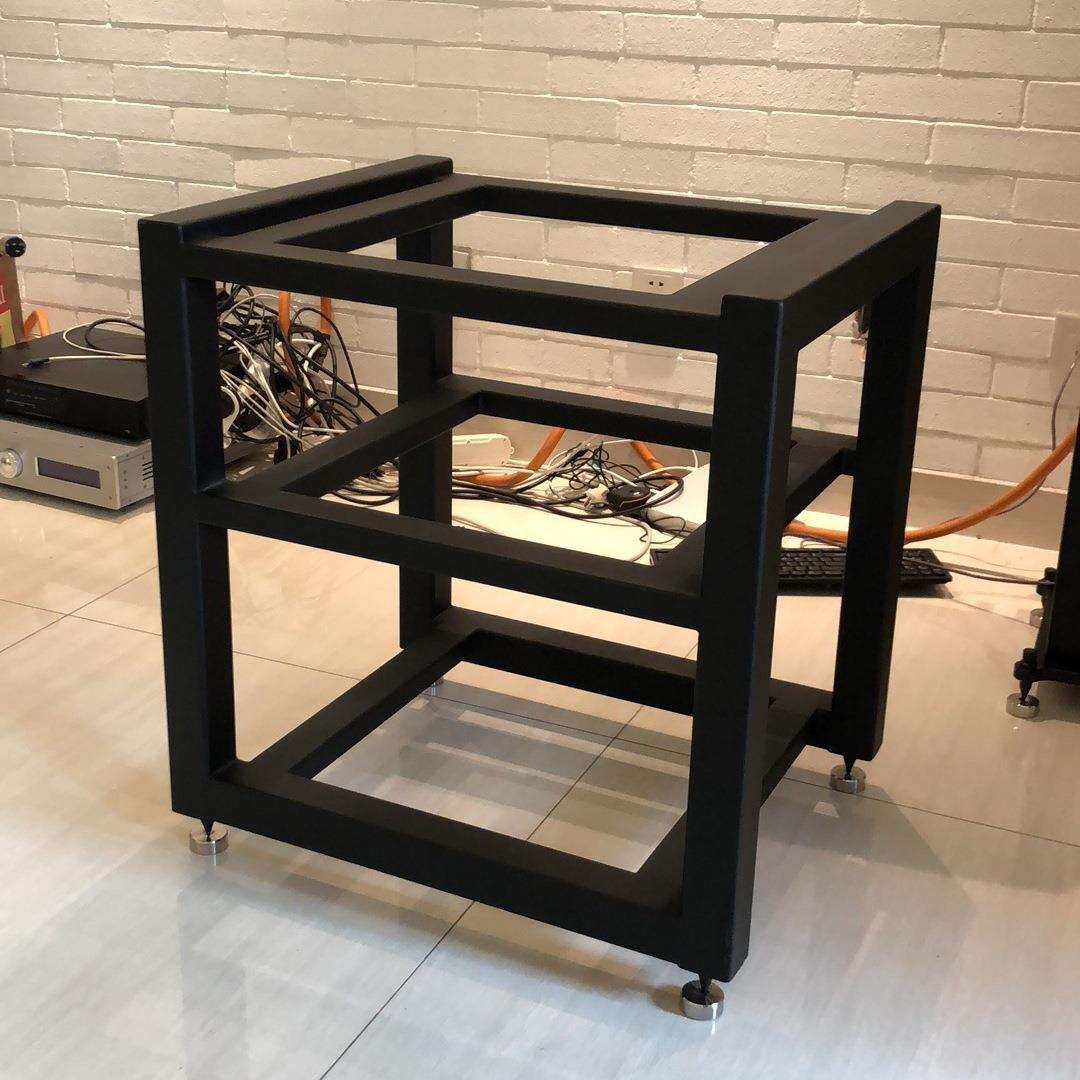 小田精工机架HIFI功放机柜影音机架cd音箱架音响贵全铁金属现货