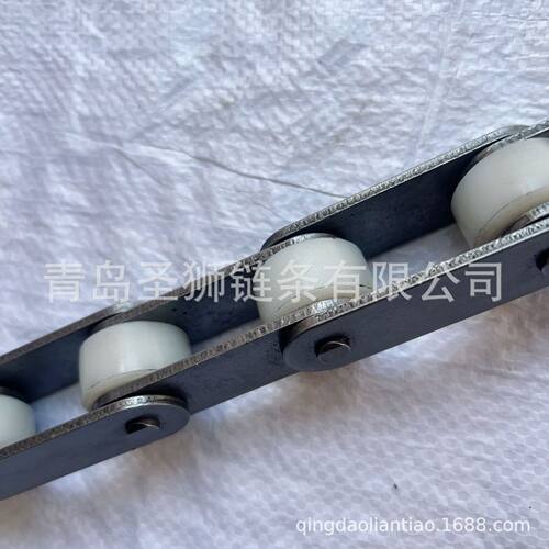 双节距尼龙滚子输送链C2052C2062C2082H输送设备用静音高速输送链