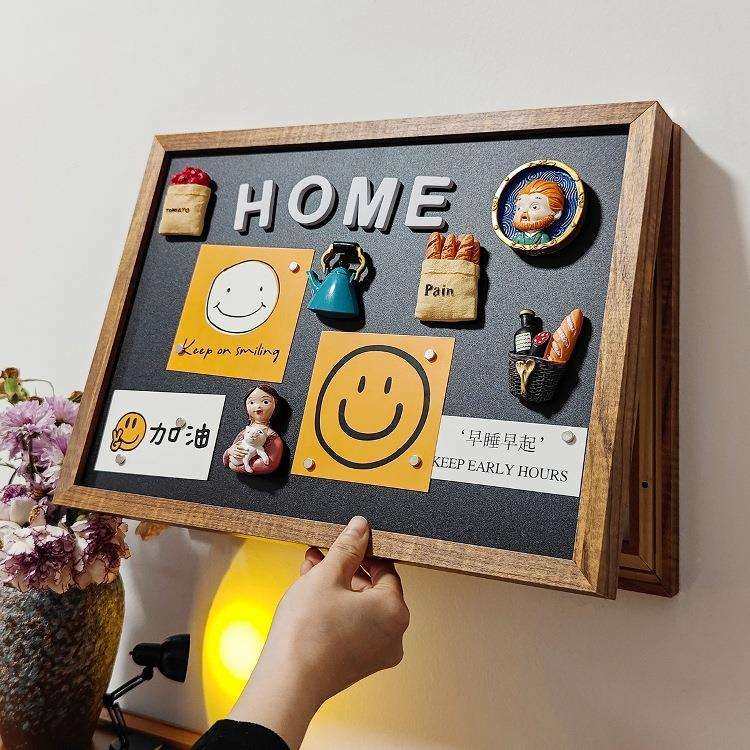 冰箱贴磁吸电表箱装饰画实木电闸箱网线盒开关遮丑墙画黑板挂画免,玩具/童车/益智/积木/模型,其它,淘宝优惠券,粉丝福利购,淘宝优惠卷