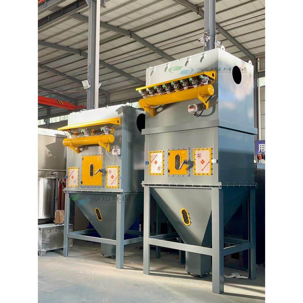 中央高温脉冲布袋式除尘器工业木工车间粉尘集尘净化处理环保设备