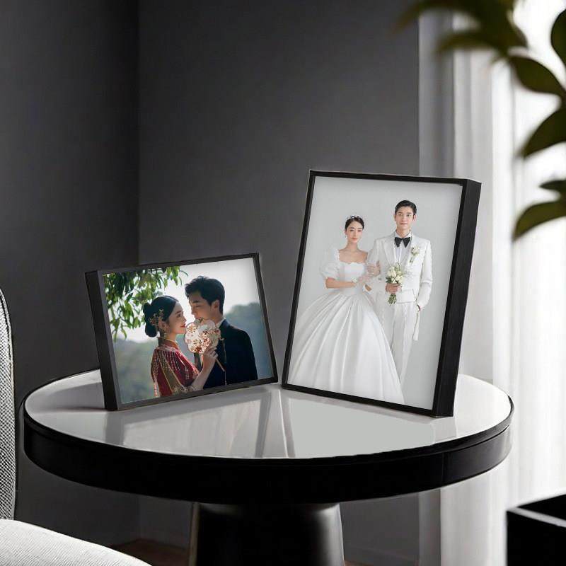 婚纱照摆台高级感婚纱照相框摆台相框结婚照片摆台照片定制摆台,家居饰品,相框/画框,淘宝优惠券,粉丝福利购,淘宝优惠卷