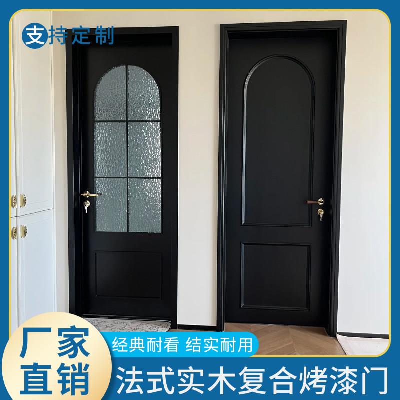 北京定制室内实木复合烤漆门卧室门房间门无漆门厨房卫生间套装门