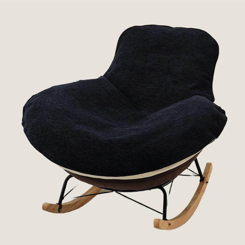 网红龙虾摇椅单人沙发垫单个椅子替换套罩盖布摇椅懒人躺椅垫坐垫