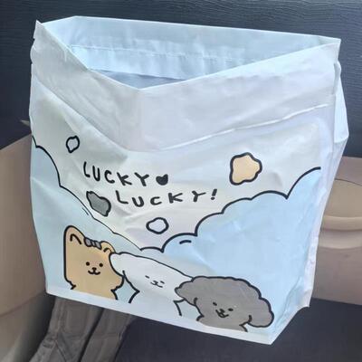 池内车载垃圾袋自立式桌面垃圾桶加厚双用可粘贴清洁垃圾袋塑料袋