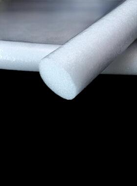白色直径20 30 40多尺寸泡沫实心管Epe珍珠棉棉签泡沫棒Epe珍珠棉