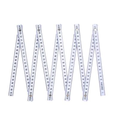 2M Folding Ruler Slide Ten-Parts Fold Up Rulers Versatile In