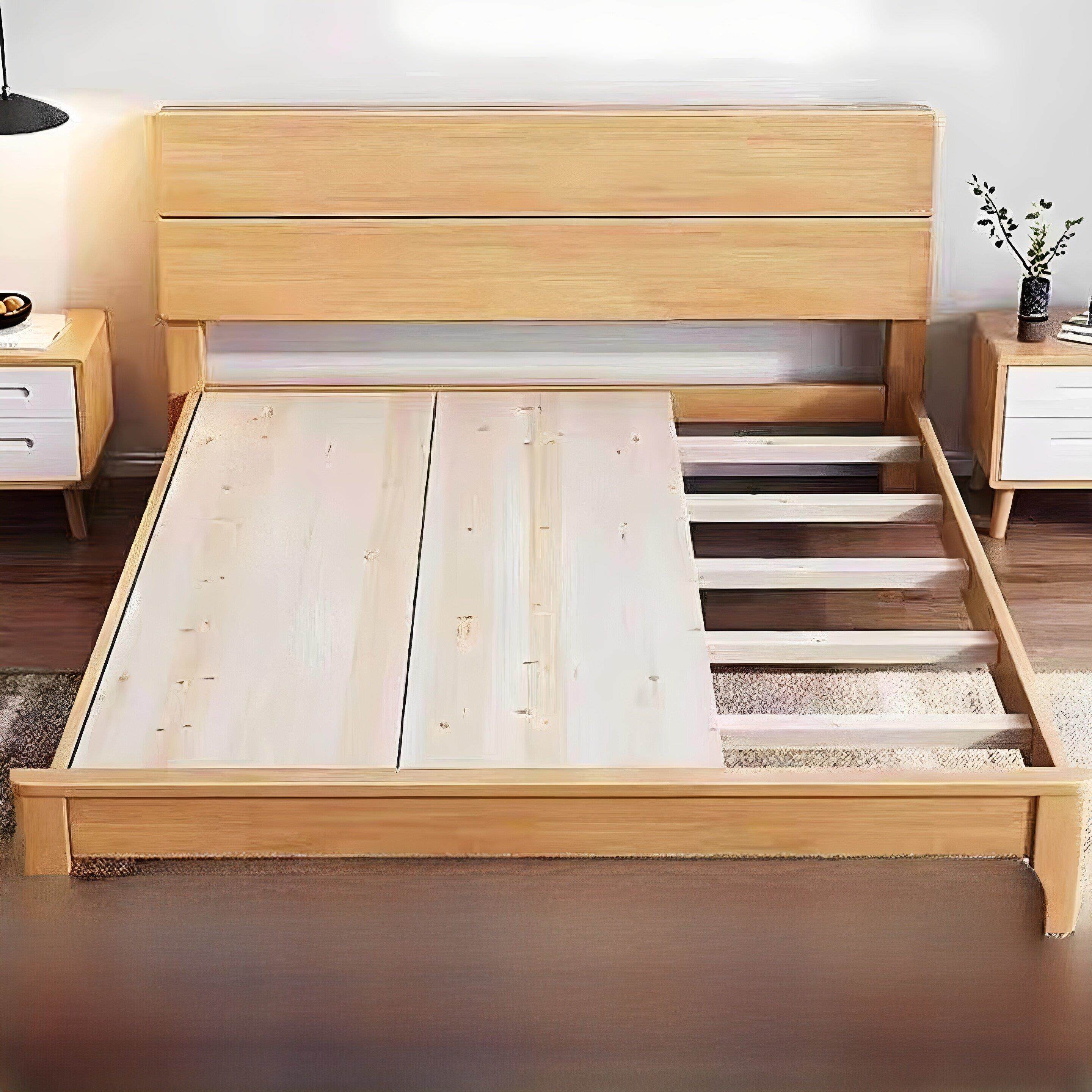 实木床板，纯天然冷杉，现代简约，高加厚，无甲醛床垫底板，硬床