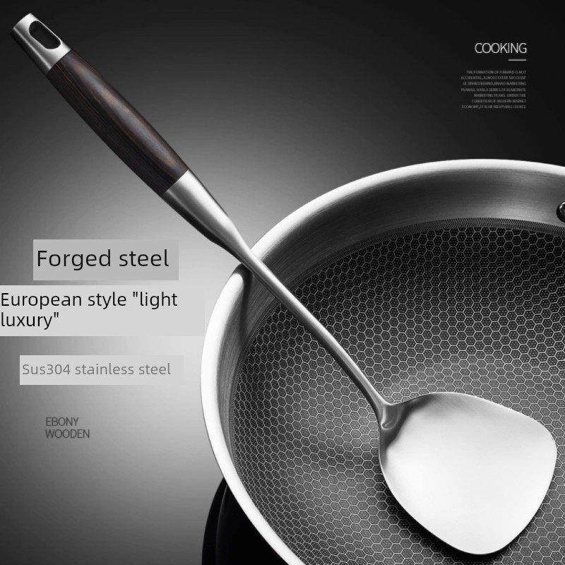 崔大黄316不锈钢铲铁铲家用厨房加厚防烫木柄厨具套装,厨房/烹饪用具,锅铲,淘宝优惠券,粉丝福利购,淘宝优惠卷