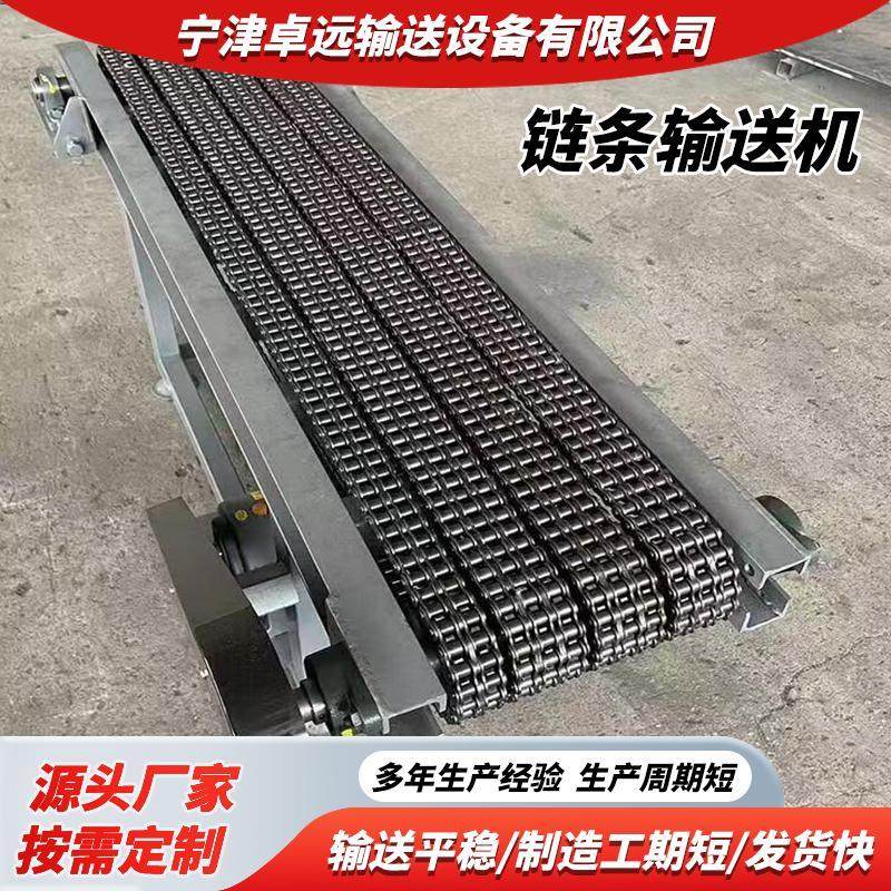 重型链条输送机多排滚子链锻打件冲压件流水线传送带链条式输送机
