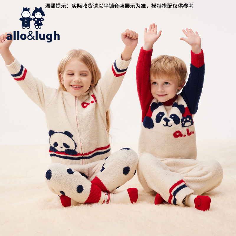 阿路和如女童睡衣秋冬款新款