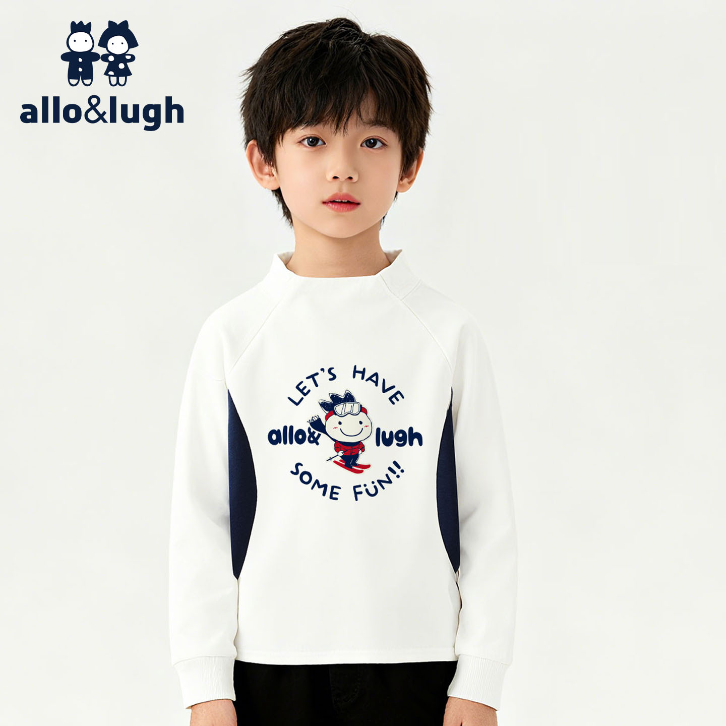 阿路和如儿童卫衣2025春秋季套头衫春秋小童秋款童装秋装上衣外套