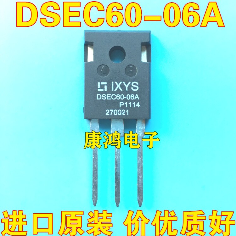 全新 DSEC60-06A DSEC60-06 TO-247 快恢复二极管 60A 600V 现货