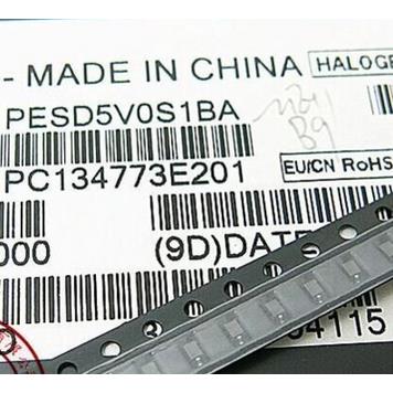 全新 PESD5V0S1BA 低电容双向ESD保护二极管 贴片SOD323