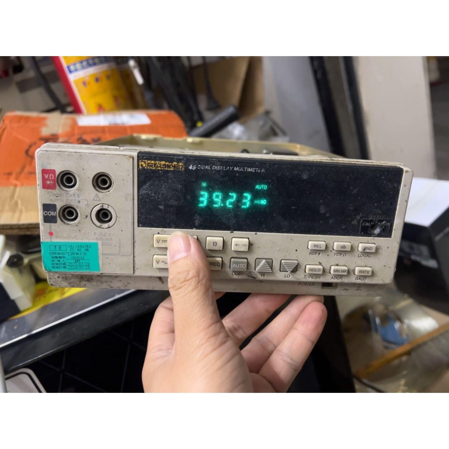 福禄克/fluke45 单主机 4位半台式万用表