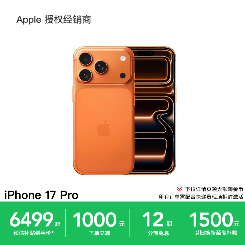 【12期免息/政府补贴500元】Apple/苹果 iPhone 