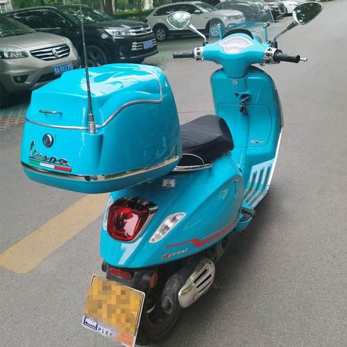 维斯帕150冲刺摩托车尾箱gts300Vespa覆古后备箱尾架后货架载物