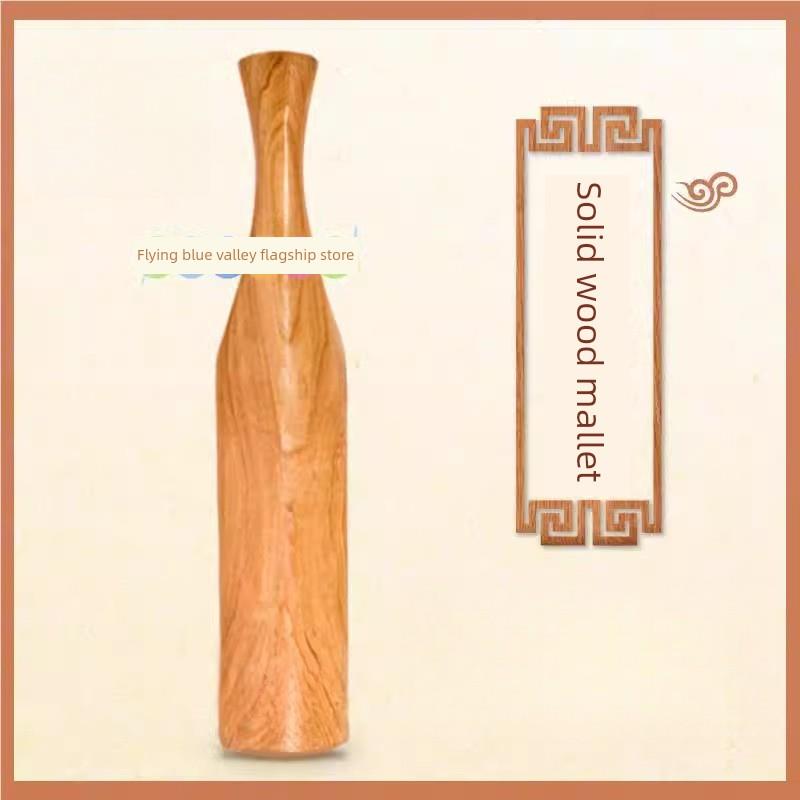 平板实心棍子硬实锤子覆勾洗衣服棒槌洗衣棒用棒木头敲打木棰实木