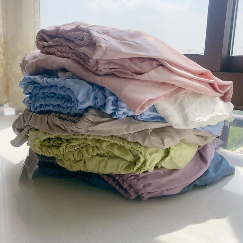 定制1000s计数奥地利兰精天丝莱赛尔床单夏季凉爽榻榻米床垫套