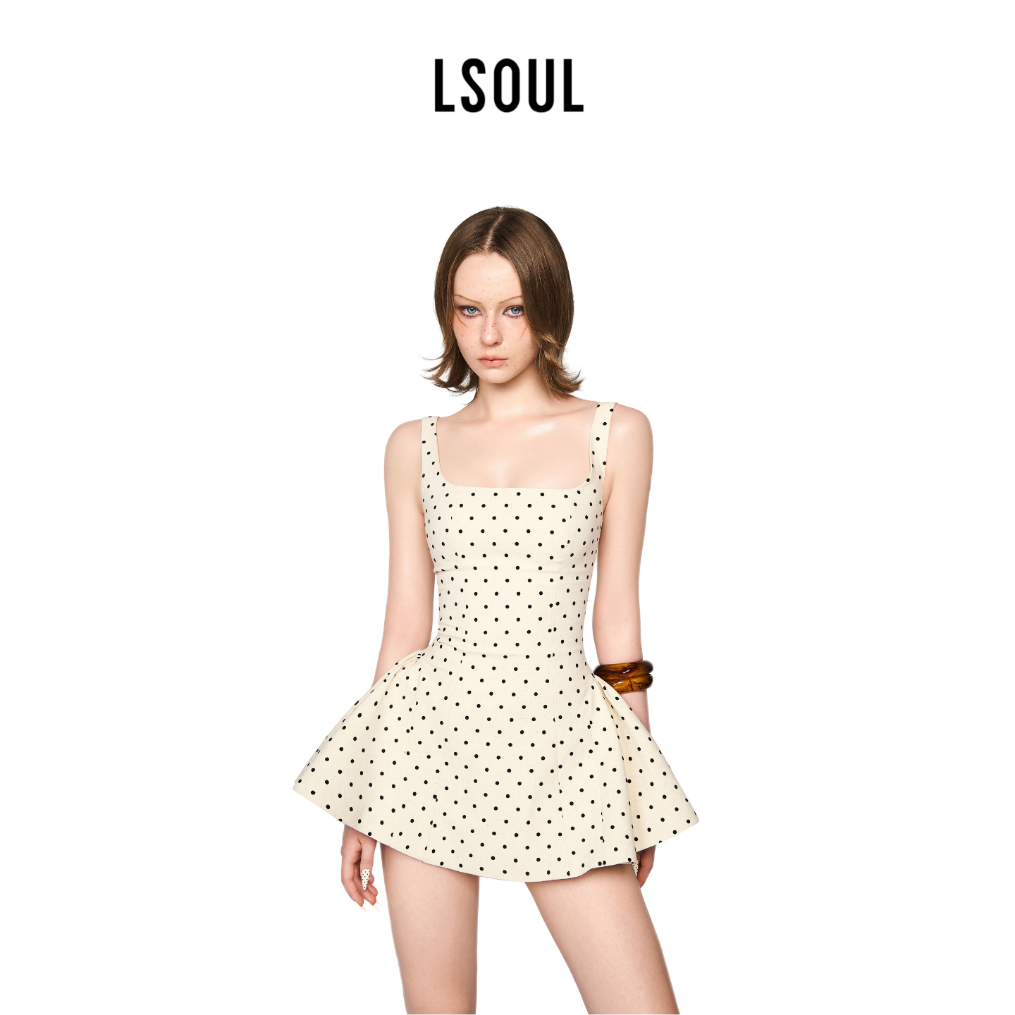 【LSOUL】ZoeyDress圆点连衣裙