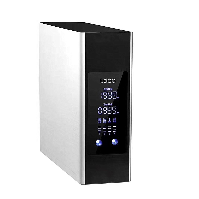 直饮净水器c 家用卡接RO反渗透净水机TDS值显示厨房纯水机厂家