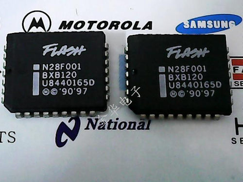 出售存储器N28F001-BXB120 N28F001 PLCC32 现货供应
