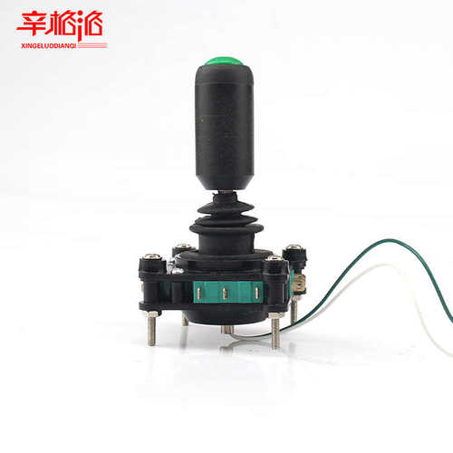 带按钮型十字开关SCV4-YQ-05R2G双向四向万向自覆位360度主令摇杆