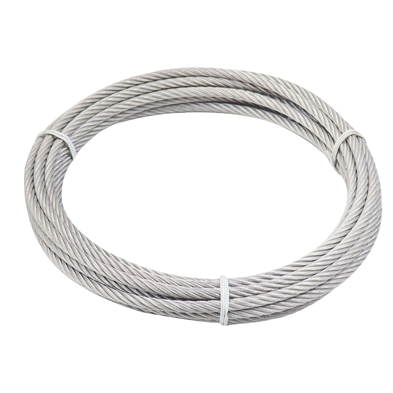 钢丝316不锈钢钢丝绳7*7/7*19结构细软钢丝线牵引吊起重吊绳钢索