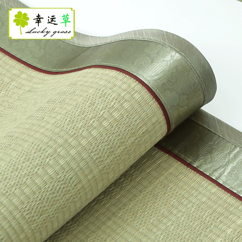 现货天然草席1.5米蔺草席1.8m双人床折叠席子1.2单人学生宿舍凉席