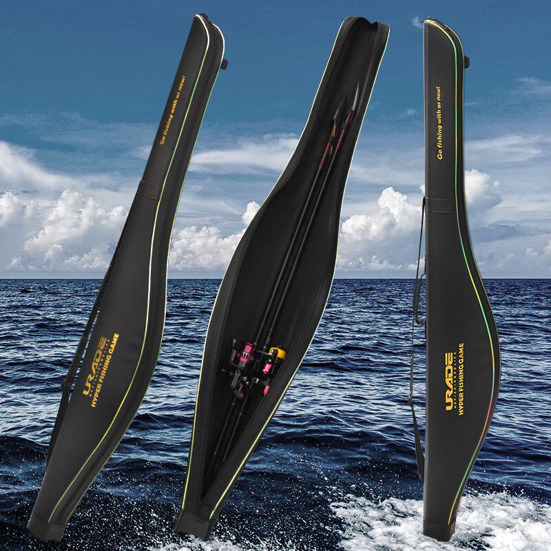 1.55米大肚路亚竿包鱼竿包1.5米矶钓免拆轮加长海竿包渔具包