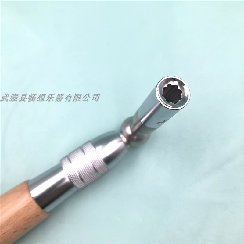 旋宫牌钢琴调律维修工具调音调律扳手固定式不锈钢芯#1102