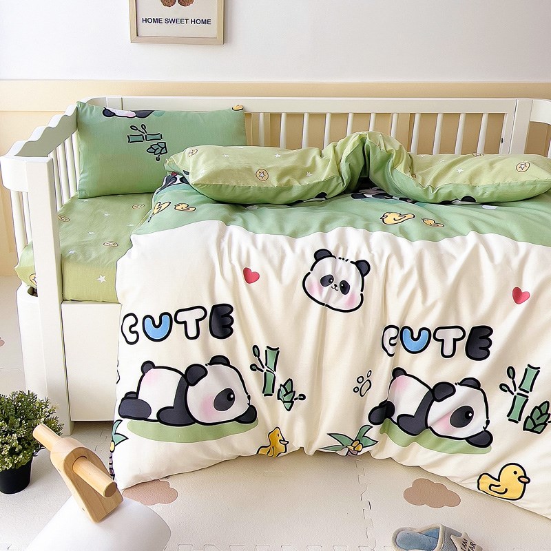 幼儿园入园午托被子三件套儿童拼接床上用品宝宝全棉午睡被褥