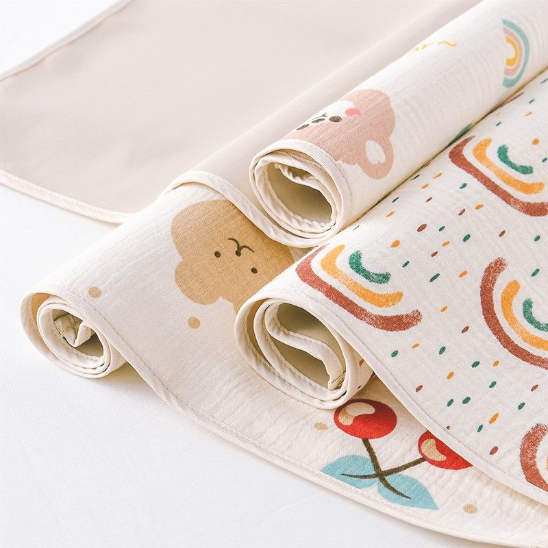 韩版儿童双面隔尿垫防水尿垫宝宝超软PU纯棉两用隔尿垫可洗床尿垫,婴童尿裤,隔尿床垫,淘宝优惠券,粉丝福利购,淘宝优惠卷