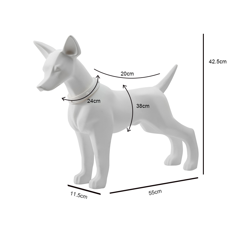狗模特宠物用品拍摄狗模型PVC 店铺陈列道具橱窗展示架家居摆件狗