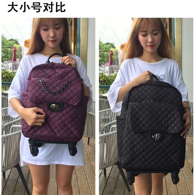 韩版行李箱女万向轮轻便旅行箱包手提箱拉杆包小拉杆箱20寸登机箱