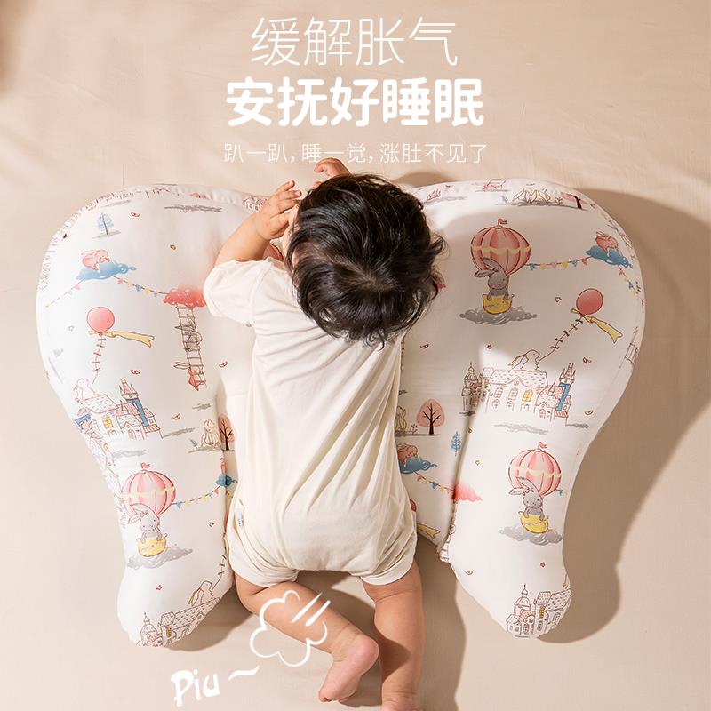 趴睡枕婴儿排气枕新生趴趴枕宝宝安抚防胀气抬头训练枕二月闹