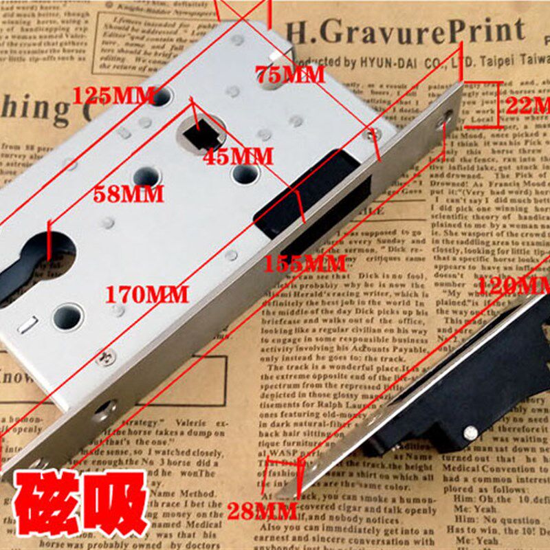 绿雨思轩全黑门锁室内卧室家用木门F门把手美式房门锁静音门锁具