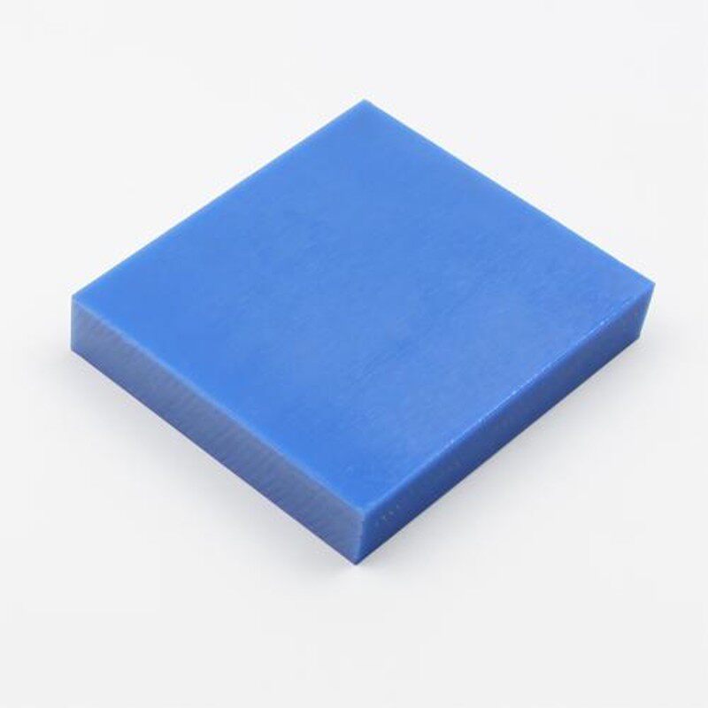 蓝色尼龙板 兰色塑料板  耐磨套 齿轮 pa6天蓝色圆板 韧性板