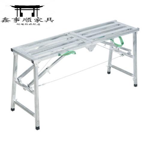 脚手架折叠子修马凳升降加厚室内刮腻装凳工功能便携多程梯子移动