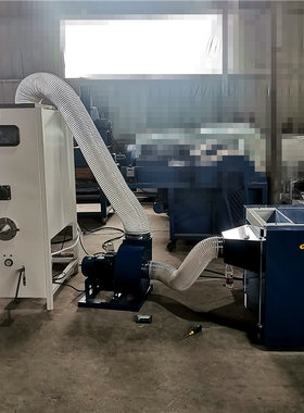 毛绒玩具填充机全自动喂棉开松机3D棉7D15D自动开松狗窝充棉机