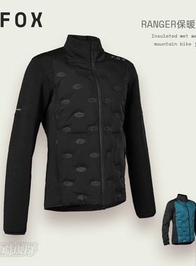 FOX美国RANGER保暖夹克外套男士山地车骑行服秋冬季防寒