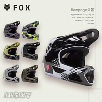 新款美國(guó)FOX頭盔全盔rampage 2代山地盔騎行越野戶外mips防護(hù)通風(fēng)