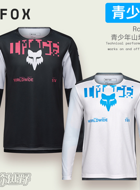 青少年美国FOX RANGER车衣林道山地速降骑行服透气速干